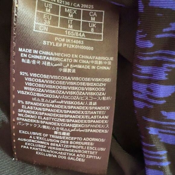 Guess by Marciano blue/back-wave free form pattern - Picture 12 of 13